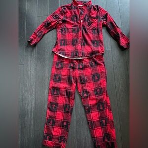 La Vie en rose XL  Pajamas Christmas trees and checkers